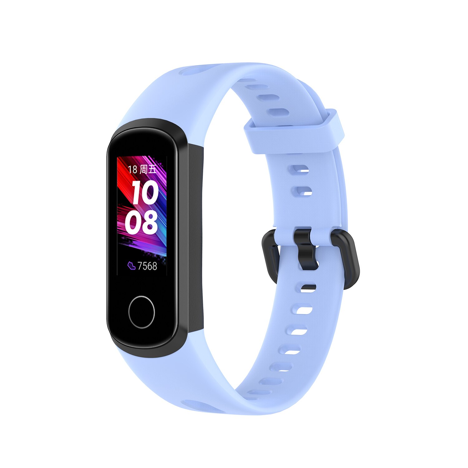 Miękki Sport silikonowy pasek na rękę wymiana Watch Band dla HUAWEI Band 4 / Honor Band 5i opaski klamra inteligentny zegarek akcesoria: G / For Huawei Honor5i
