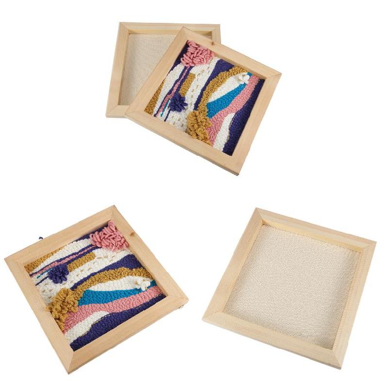 Wood Embroidery Tambour Frame Art Craft Embroidery Tools Cross Stitch Frame TB