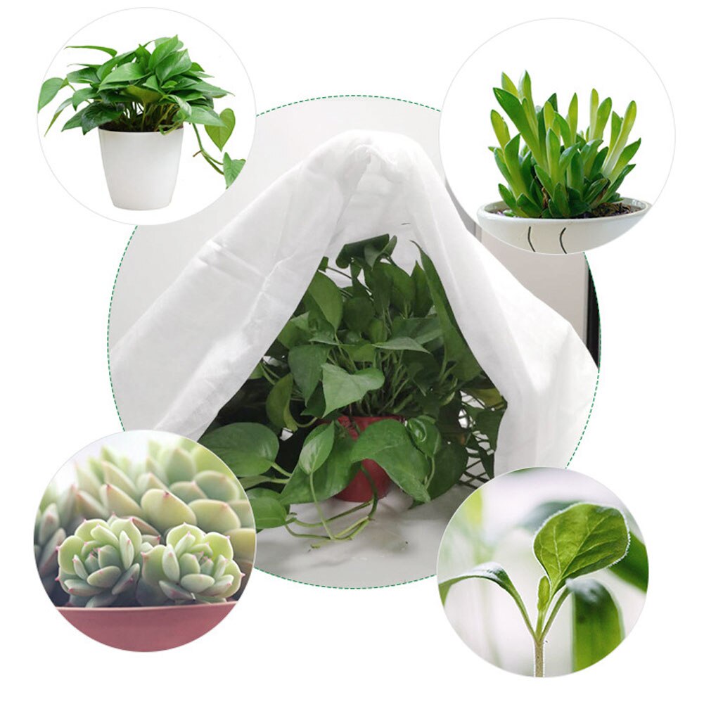 Plant Cover Non-Woven Fabric Antifreeze Cloth Seedling Garden Protector For Winter Freeze-Proof Cold-Proof And Heat Preservation