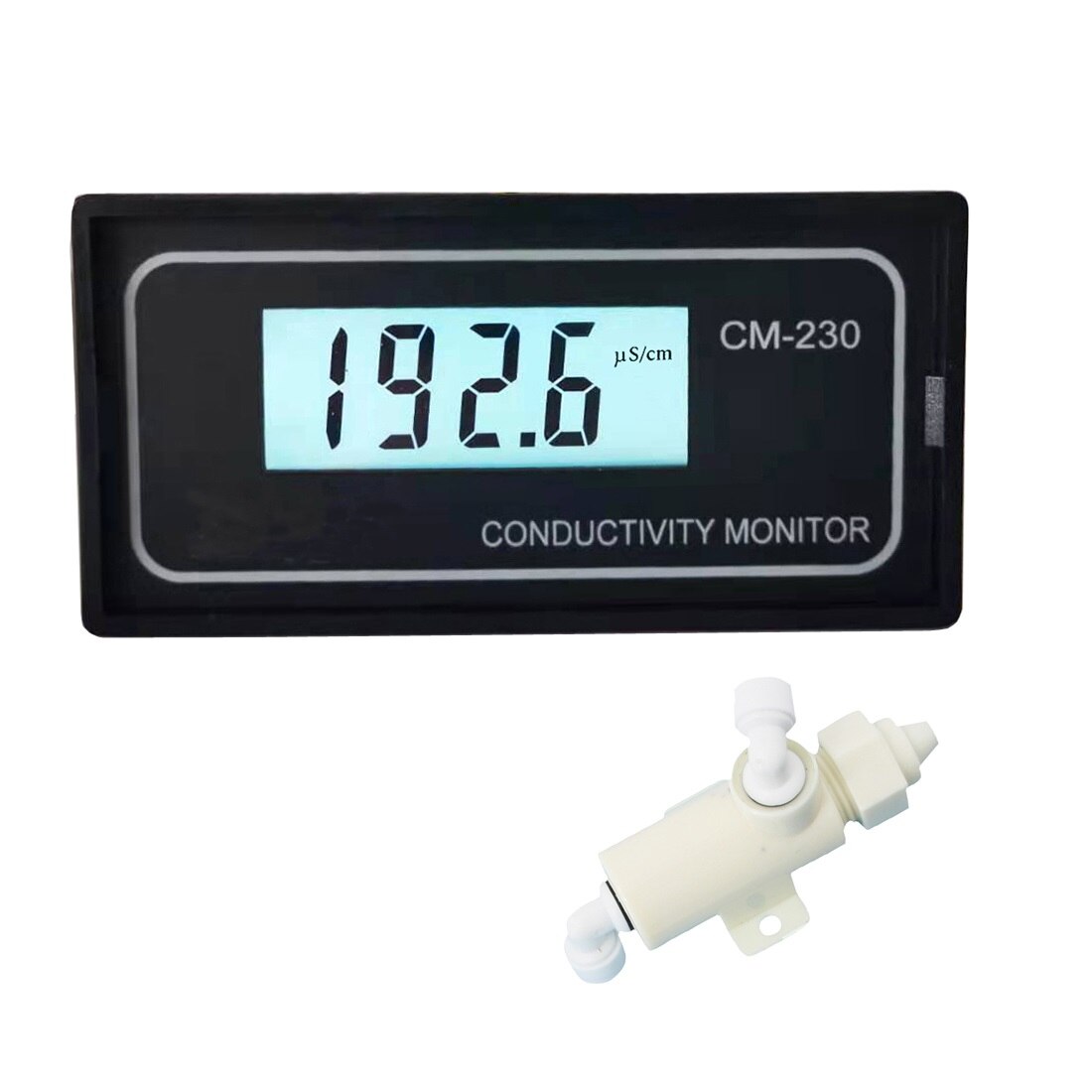 Plastic Elektrode Geleidbaarheid Monitor Ec Monitor CM-230, TDS-230: Type2 sensor-uS