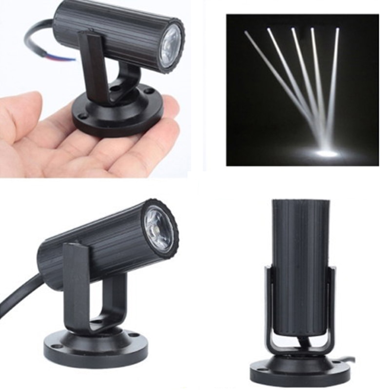 1W RGBW LED Stage Lighting Pinspot Beam Spotlight DJ DISCO Party KTV Backlight Stage Light