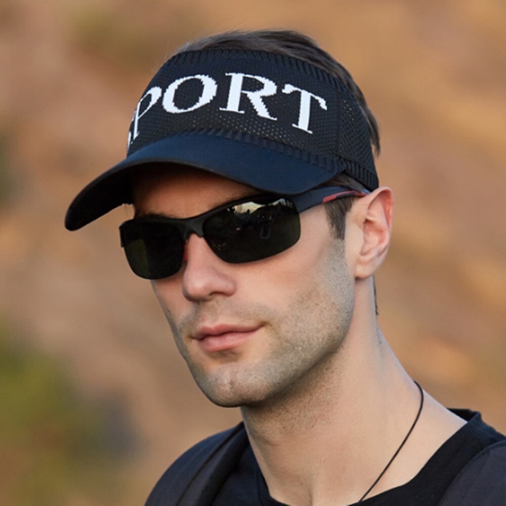 Womens Mens Empty top Hat Outdoor sports Sun Sunscreen Beach Hat MZ009