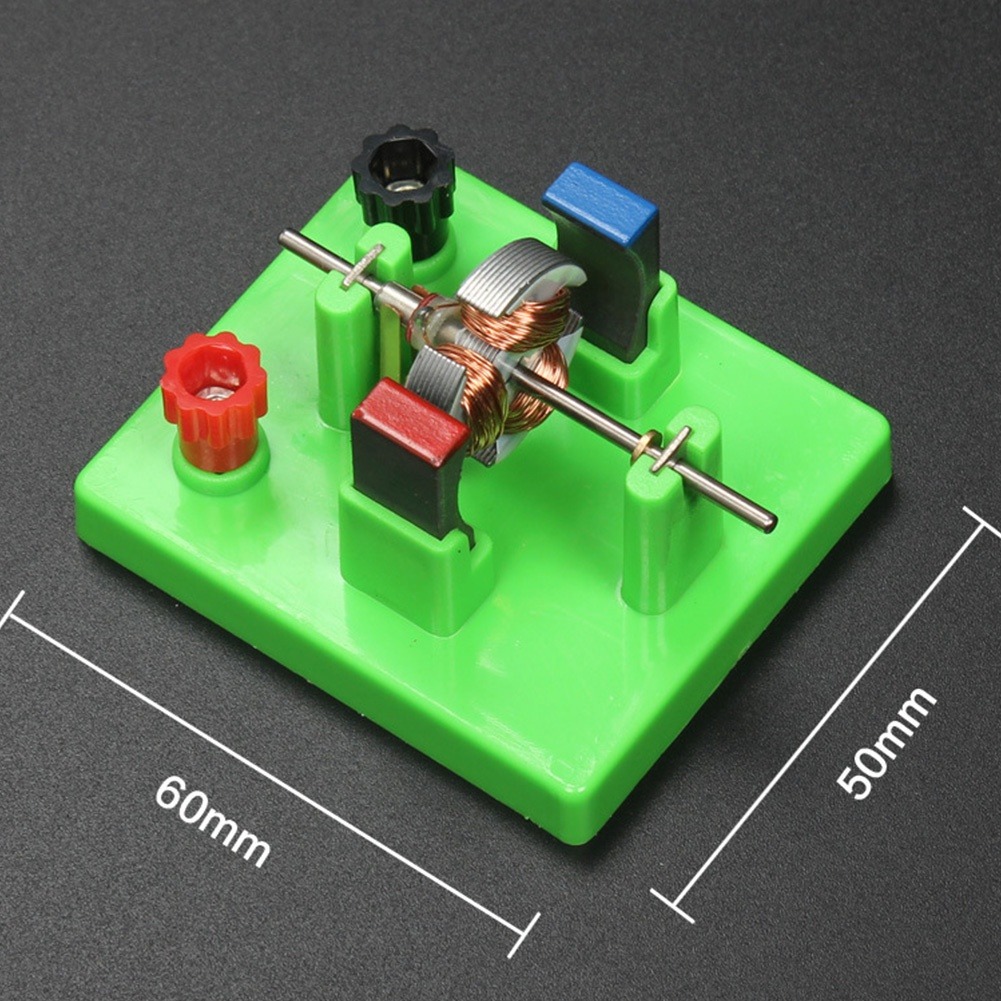 Modelo de Motor eléctrico de CC DIY, ayuda para experimentos de física, juguete educativo para estudiantes