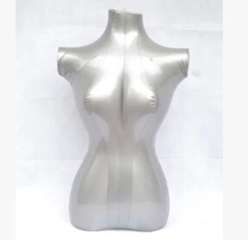 66CM Inflatable female mannequin female models pvc inflatable mannequin body upper body,M00008