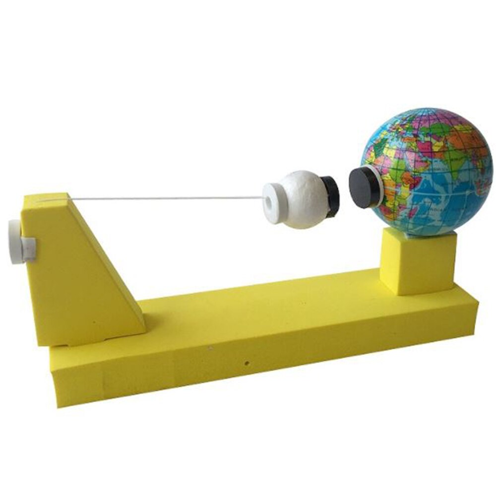 DIY Tierra Luna gravedad Geografia modelo de los niños experimentados cientificos juguetes de enseñanza Kits de juguete educativo para niños