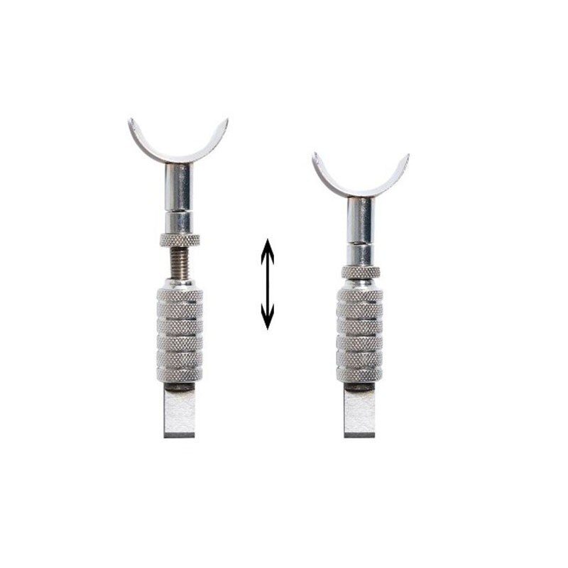 1Pc Revolve Leathercraft Graver DIY Handgemaakte Lederen Gereedschap Roterende Vleesmes Met Blade Nieuw