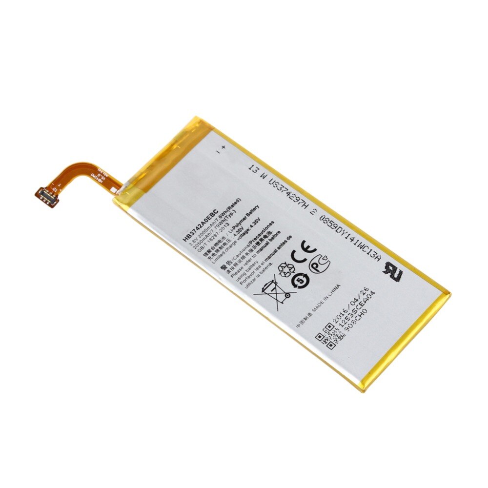 Batería Antirr 3,8 V 2000mAh HB3742A0EBC para Huawei Ascend P6 P6-U06 p6-c00/Ascend G6 G620 G621 G620s G630, batería #30