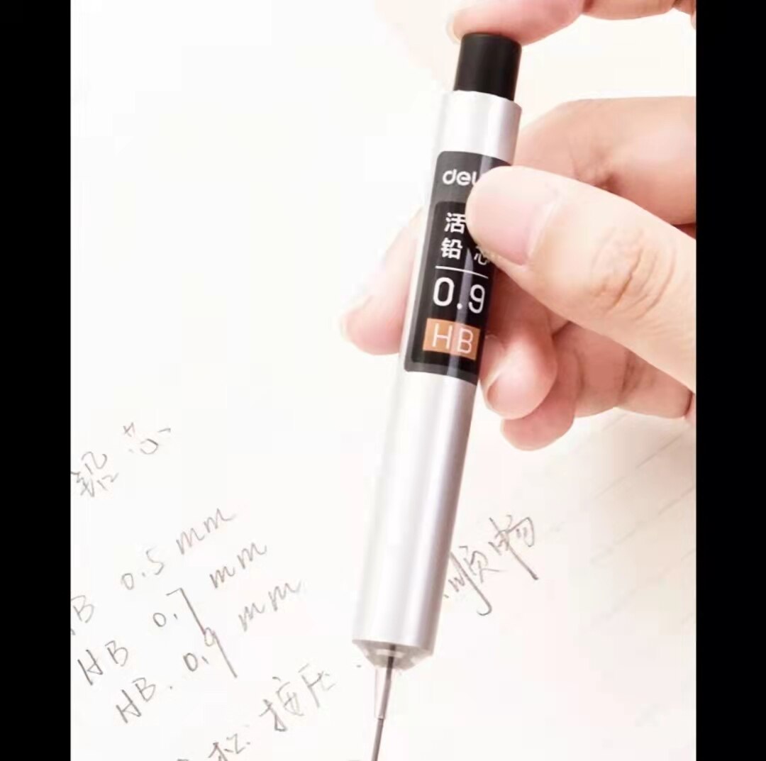 Stylo mécanique , automatique, 0.5/0.7/0.9mm, pour dessin, graphisme, artisanat, écriture, plomb, fournitures scolaires et de bureau: 1pcs 0.9mm refill
