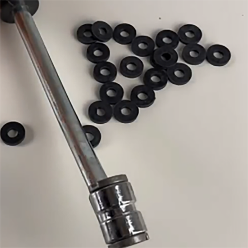 20 gummipackningar för tätning av däcktrycksmätarens och påfyllningshuvudets packning