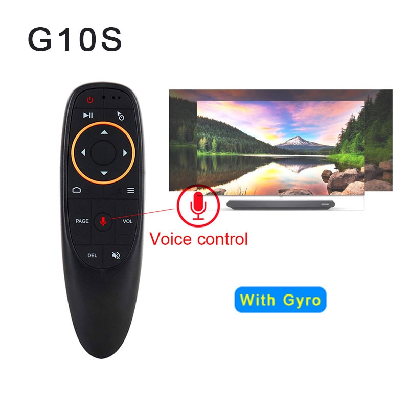 G10 Air Mouse G10S Voice Control 2.4Ghz Draadloze Met Gyro Sensing Game Voice Control Smart Afstandsbediening Voor Android tv Box