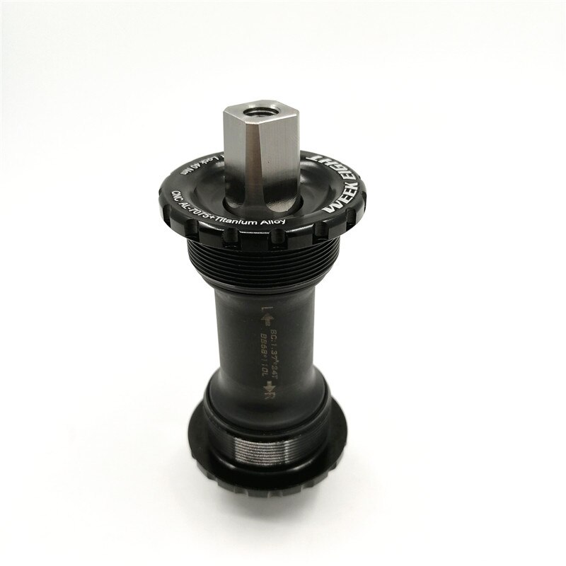 Bike Titanium Alloy Axis Bottom Brackets 68mm* 103mm 107mm 110mm 113mm 119mm Folding Bike BMX MTB Bicycle Bottom Bracket UN26
