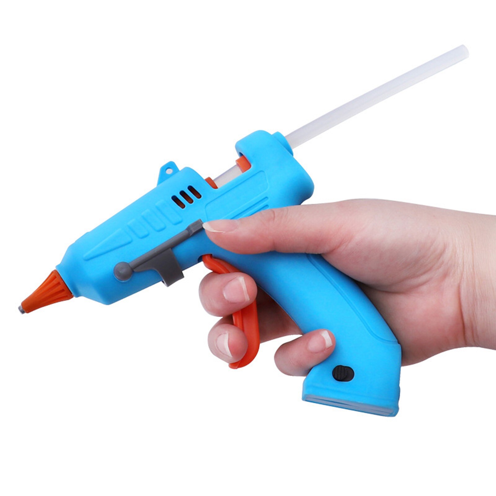 Cordless Glue Gun USB Charging Mini Glue Gun Kit with 30pcs Sticks for Crafts Decorations DIY Projects