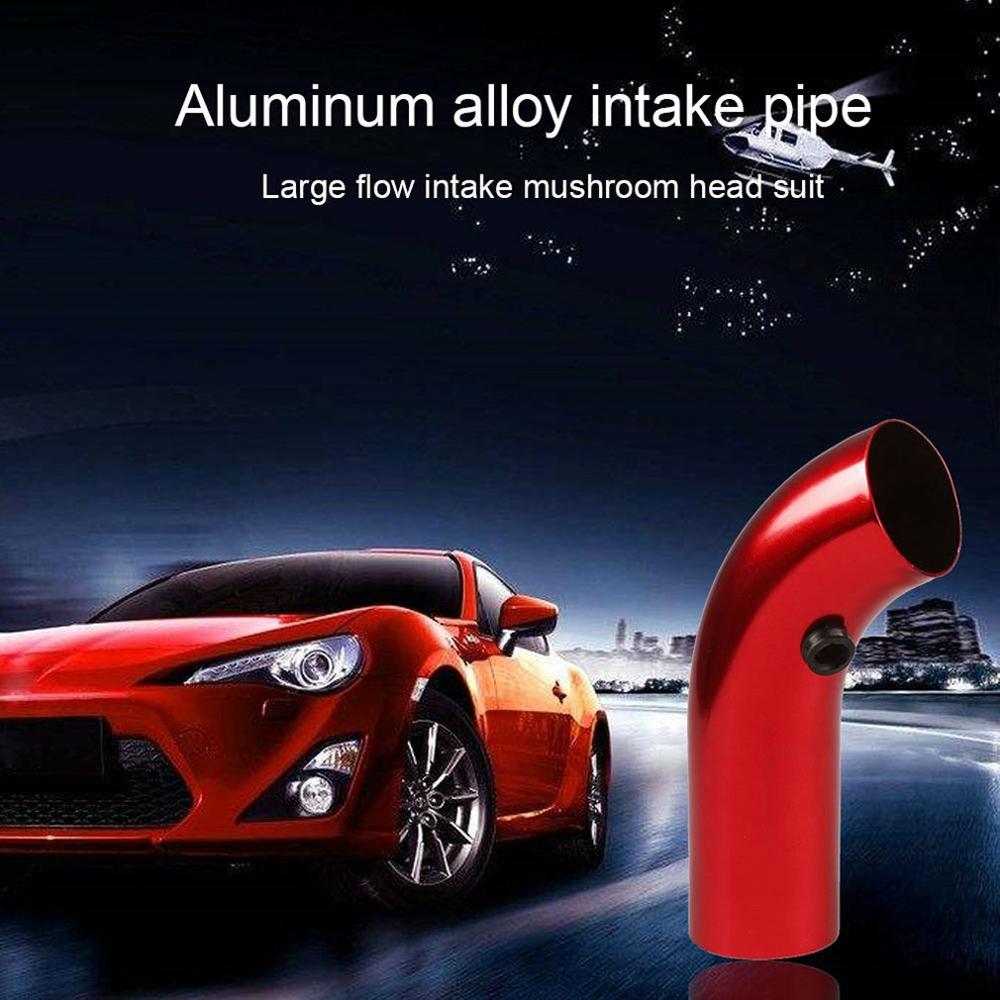 3 Inch Aluminum Pipe Car Turbo Piping Cold Air Intake System Filter Car Cold Air Intake Kit Modified Aluminum Tube Kit