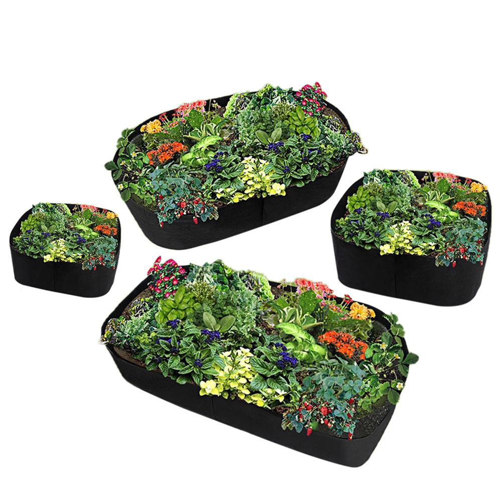 Vilt Groente Plant Grow Bag DIY Potato Grow Planter Tomaat Bloemen Planten Container Bag Thicken Tuin Pot Tuin