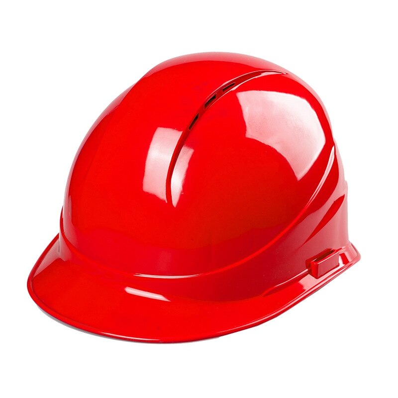 Hard Hat Werk Beschermende Helm Verstelbare Helm Met Streep Bouwplaats Isolatie Helm