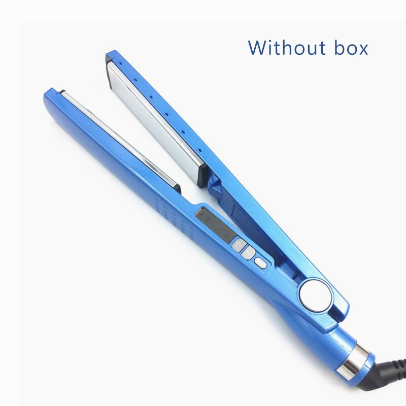 1 1/4 "Professionele Haar Ijzer Stijltang Nano Titanium 450F Temperatuur Snelle Stijltang Plaat: Without box / EU