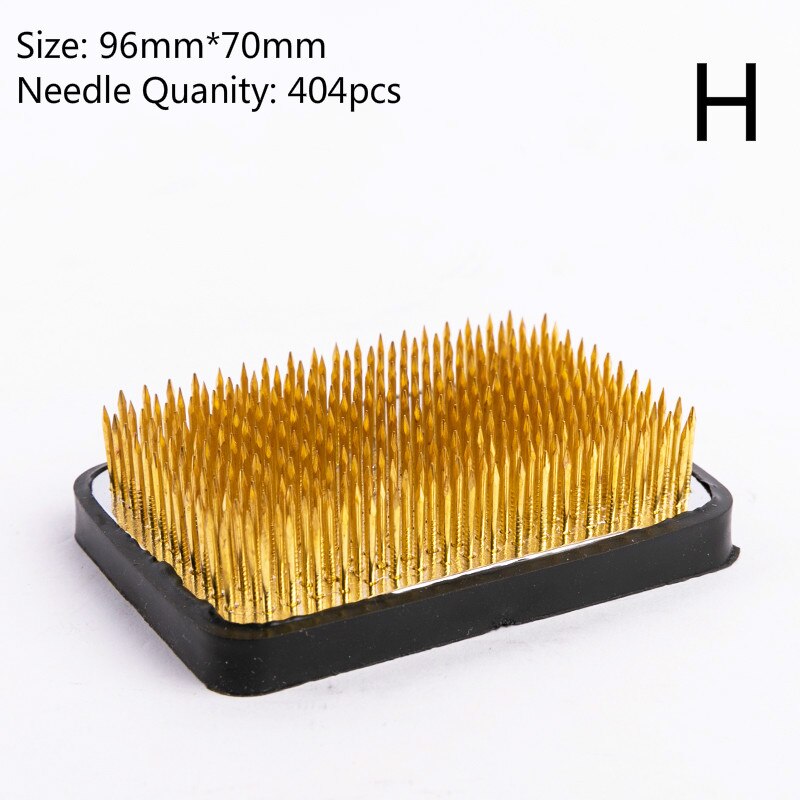 Japanse Ikebana Kenzan Pin Art Vaste Gereedschap Bloem Insert Base Holder Pin Lood Koperen Naald Pin Bloem Regelen Tool: H