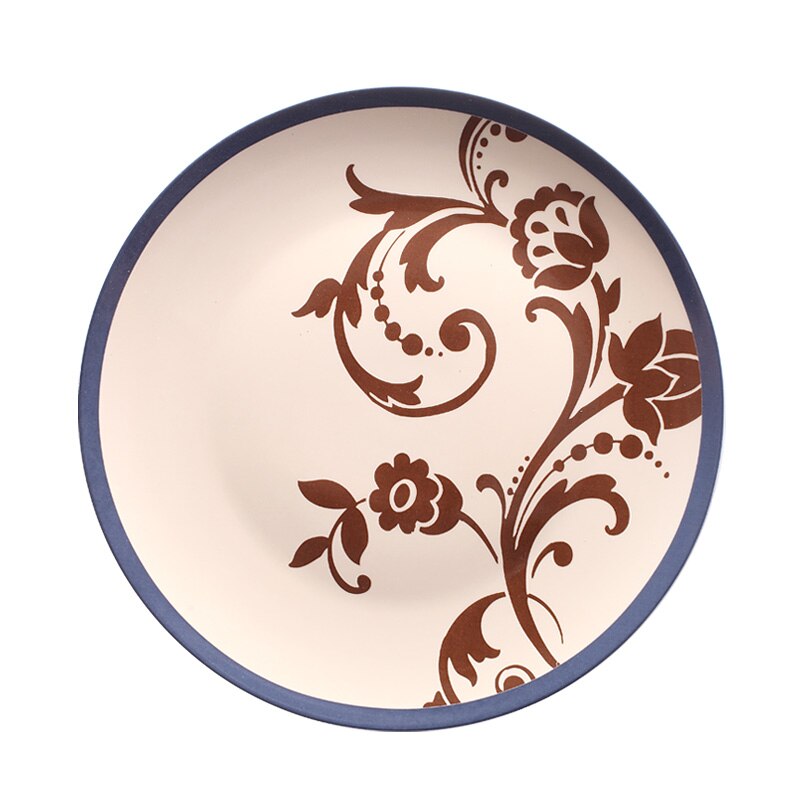OUSSIRRO Wall Decorations Ceramic Wall Plate Ceramic butterfly Restaurant Cafe Bar Wall Decoration L2118