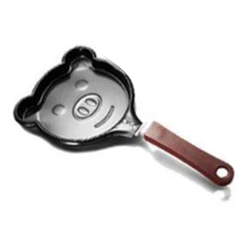 DIY Mini Non-stick Cartoon Omelette Fry Pan Egg Frying Pans Useful Kitchen Cooking Tools Cookware For Home: Pig