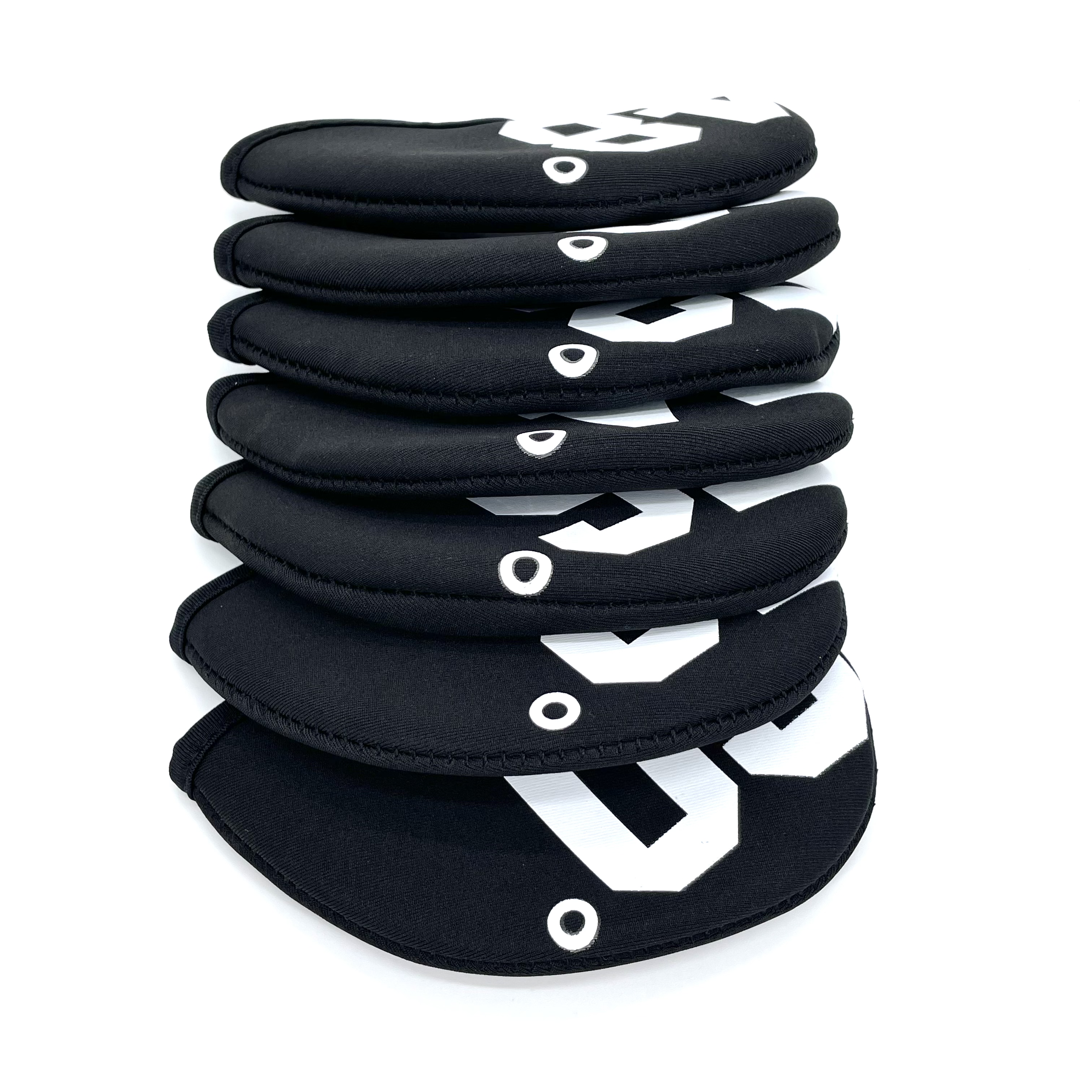Cubierta de cabeza de palo de Golf, cuña de arena Simple, impresión de 48 °-60 grados, cubiertas de hierros, Protector de cabeza de hierro, accesorios de Golf, 1 unidad