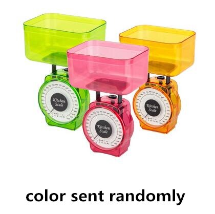 Mini kitchen Scale with tray bowl Measure and Compass Mechanical Scales balance Measuring weight cooking tool: Default Title