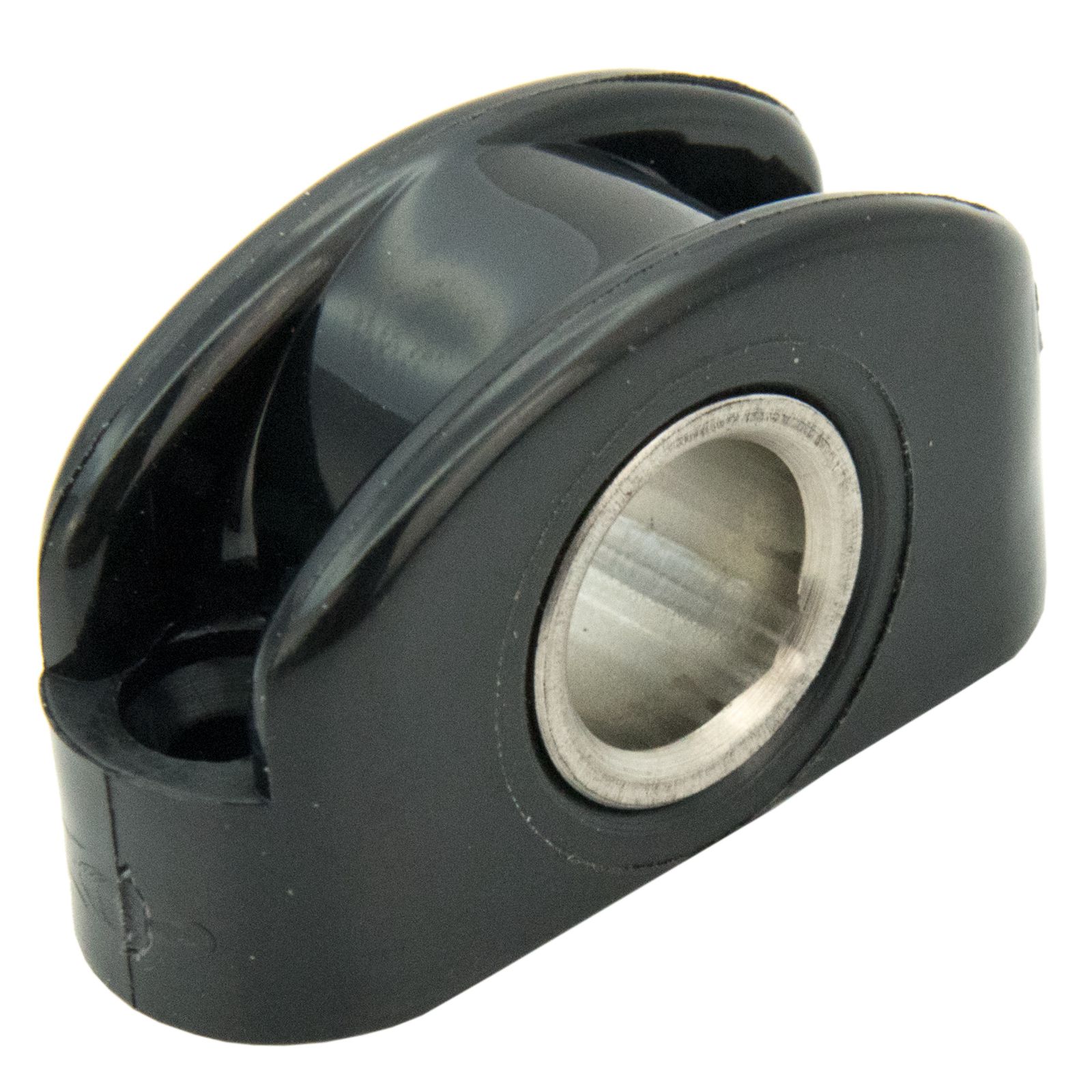 Carenado de barco marino, Diana de Nylon negro, 12mm, 1/2 ", inserto de acero inoxidable