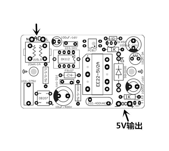 AC-DC Switching Power Supply 110V/220V 85-265V to 5v 4A Buck Converter Step Down Voltage Regulator