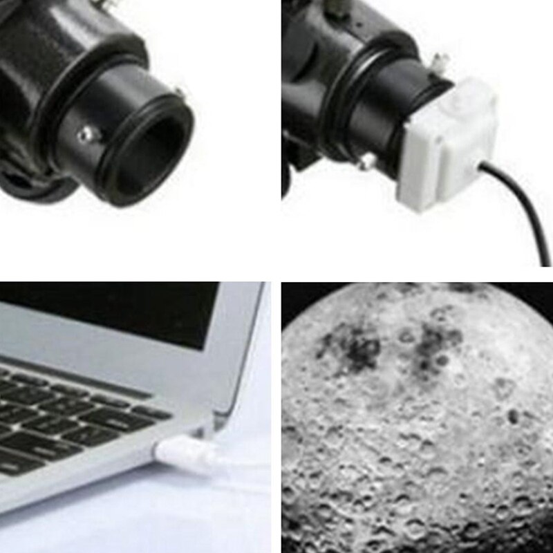 Telescoop 80W Pixels 1.25 Inch Usb Digitale Lens Elektronische Camera Oculair Astronomische Telescoop Accessoires Aansluiten