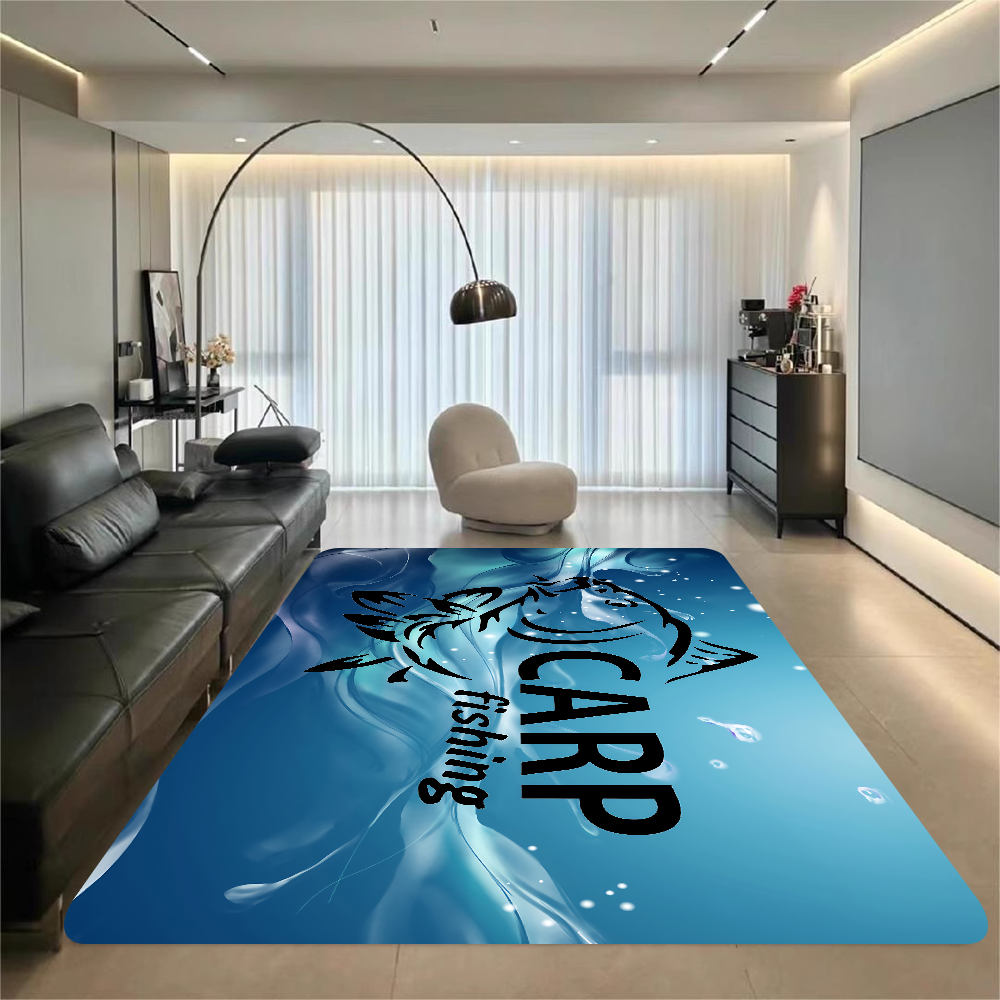 Nash Fishing Logo Deuringang Antislip Badkamermat Kinderkamer Slaapkamer Decoratie Balkon Antislip Deurmat Woonkamer