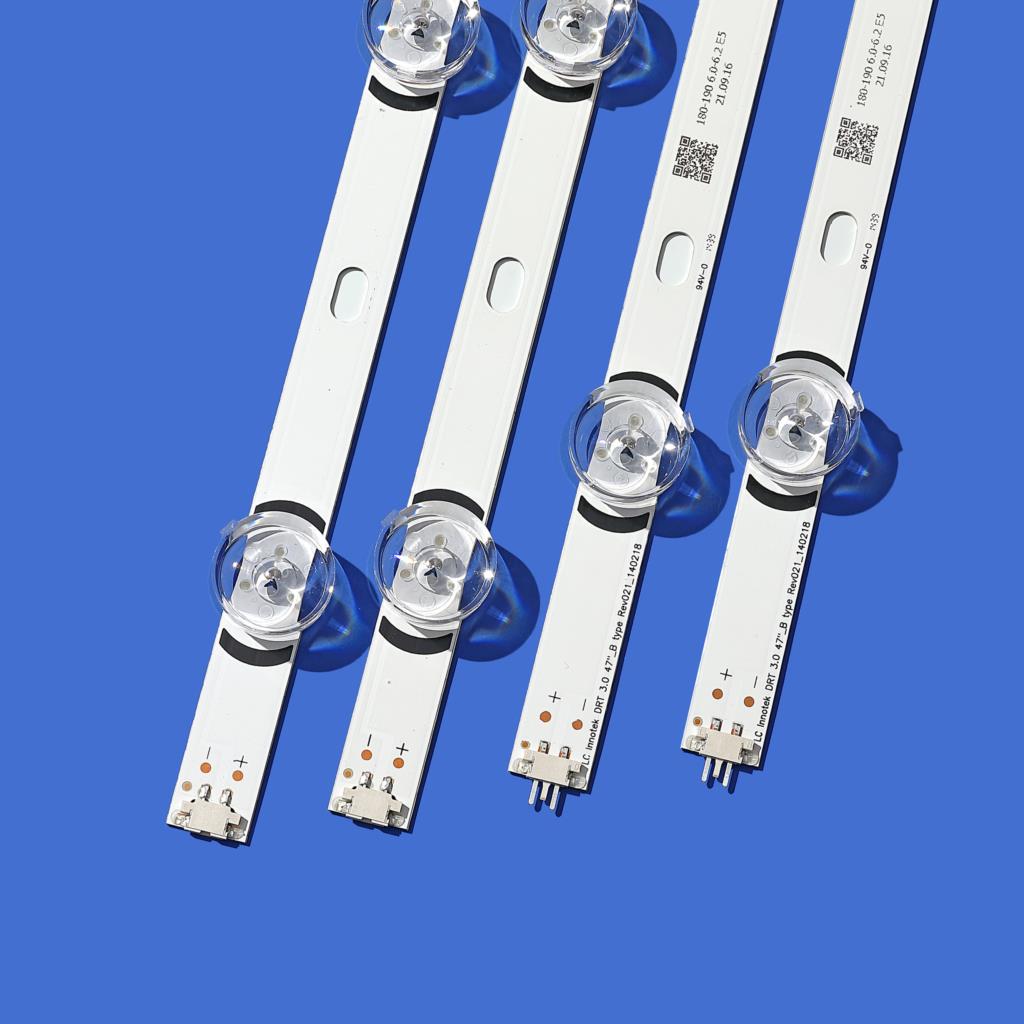 Tira de luces LED de retroiluminación, accesorio para LG 47LB5820 47LB6500 47LB652V 47LB650V LC470DUH 47LB5610 47LB565V 47LB