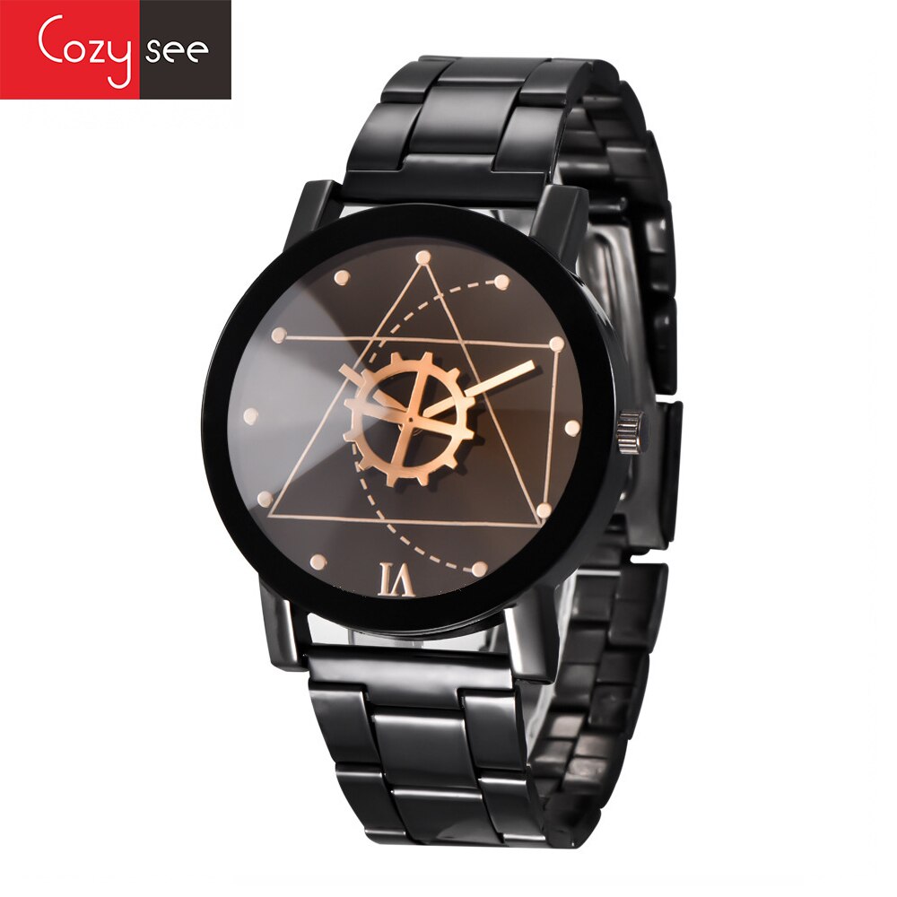Original Couple montre en acier inoxydable paire montres horloge pour hommes et montre pour femme
