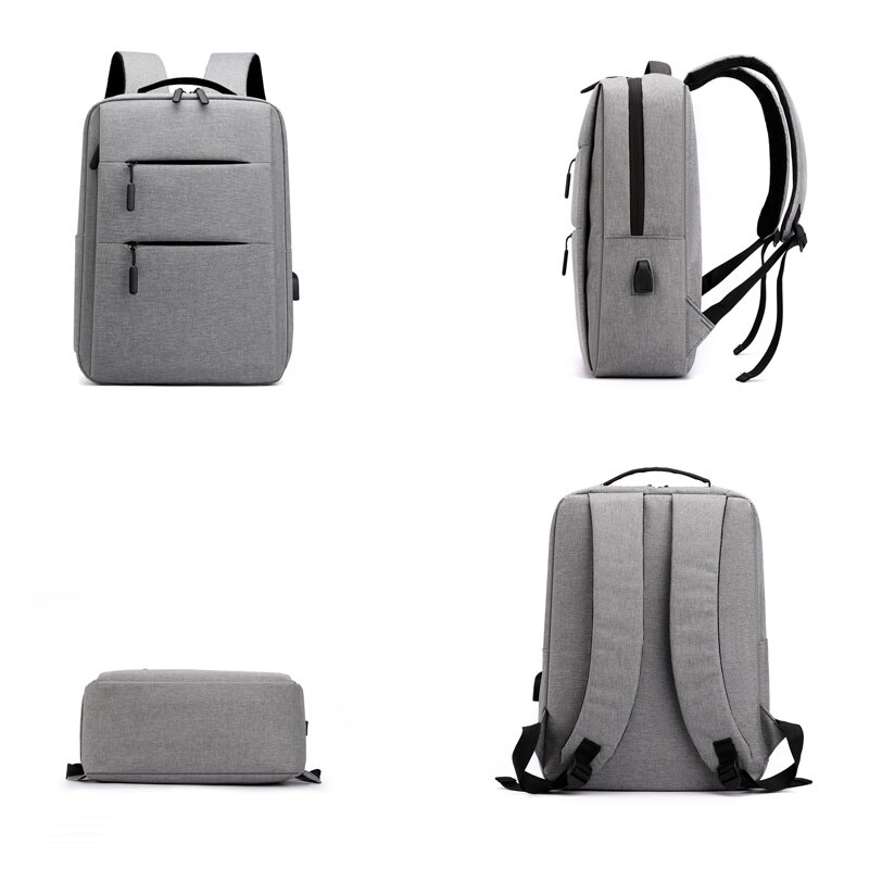 Laptop Bag Backpack Inch with USB Charging Port Backbag Travel Daypacks Male Backpack Business Back Pack Women Men