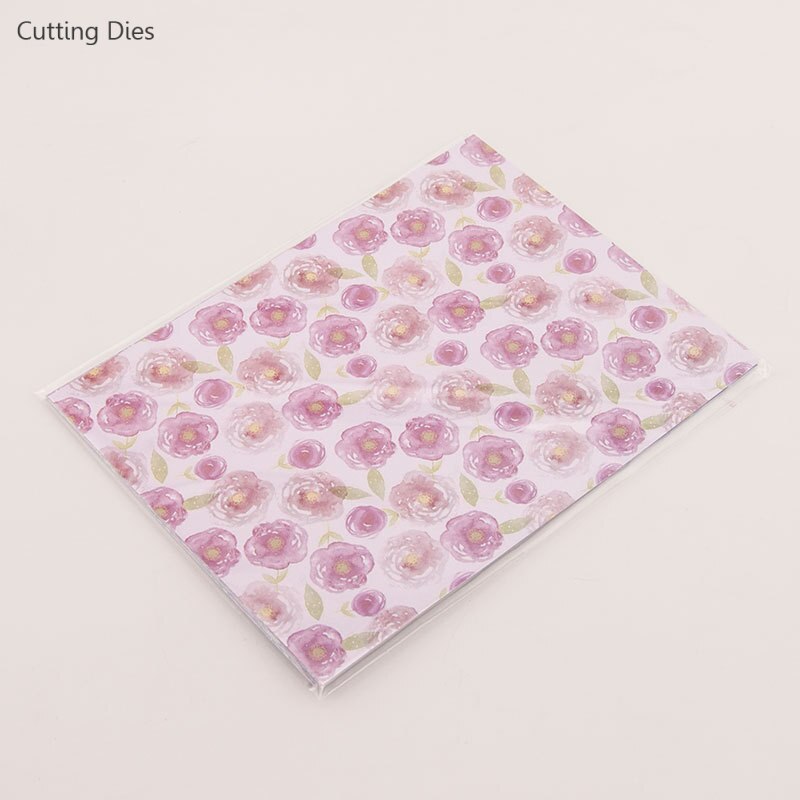 14Pcs/lot 15x20cm Rose Flower Pattern Scrapbooking Pad Paper Origami Art Background Paper Card Making DIY Scrapbook Paper Crafts