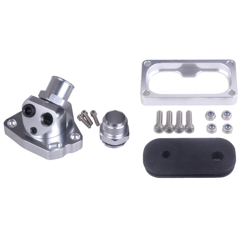 Swivel Neck Thermostat Housing for K Series K20 K24 Radiator Hose K Swap with Billet Firewall Shifter Cable Grommet