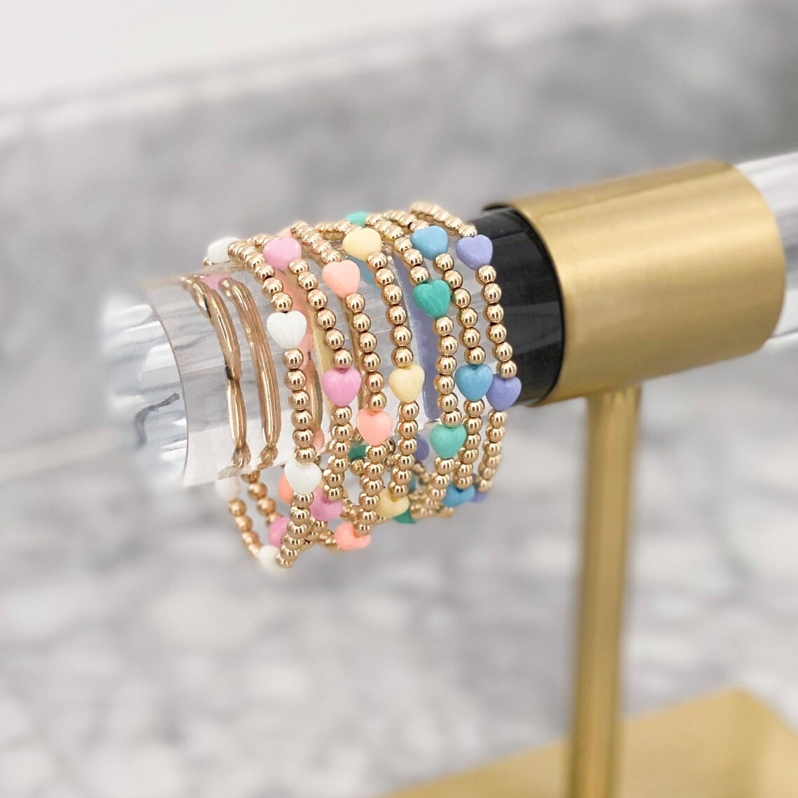 Kkbead Hart Armbanden Voor Vrouwen Valentijnsdag Cadeau Bijoux Pulseras Sieraden Y 2K Accessoires