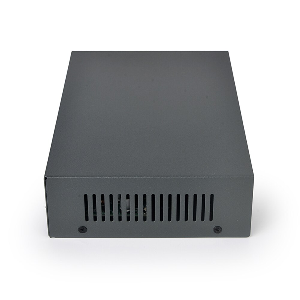 10/100 Mbps 4 2 Poorten Smart Netwerk Switcher RJ45 Injector Snelle Schakelaar Met Interne Power 65W 48V Poe schakelaar