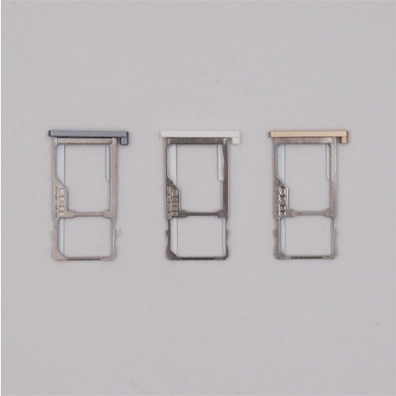 Sd Voor Meizu Meilan3 M3 Mini / M3 Max Houder Slot Dual Enkele Sim Kaart Lade: M3 Mini White