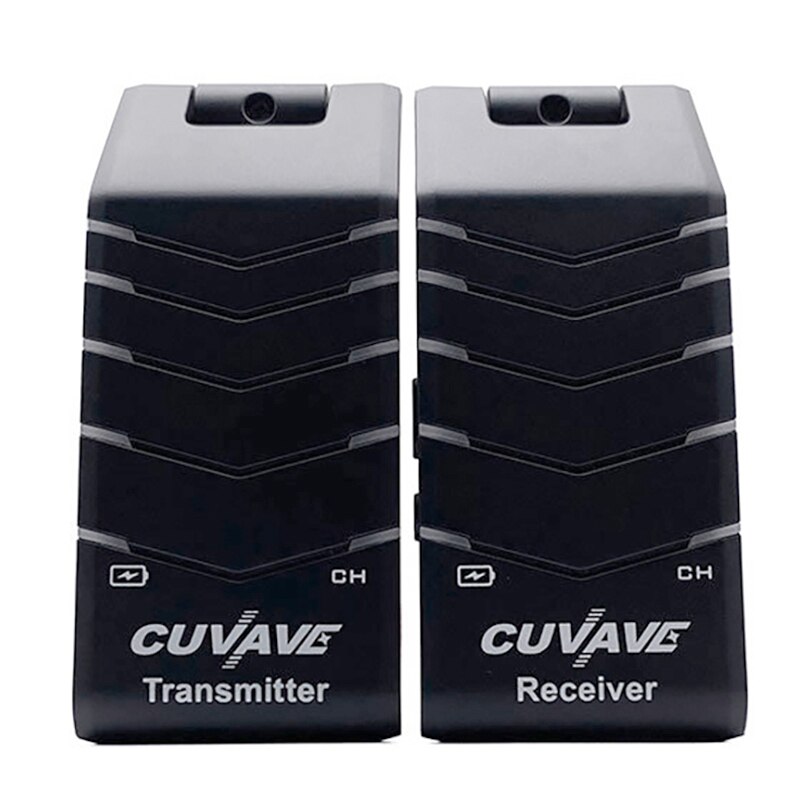 Cuvave wireless 2.4 ghz gitarrensystem, wiederaufladbarer audio-sender und -empfänger für e-gitarren und verstärker