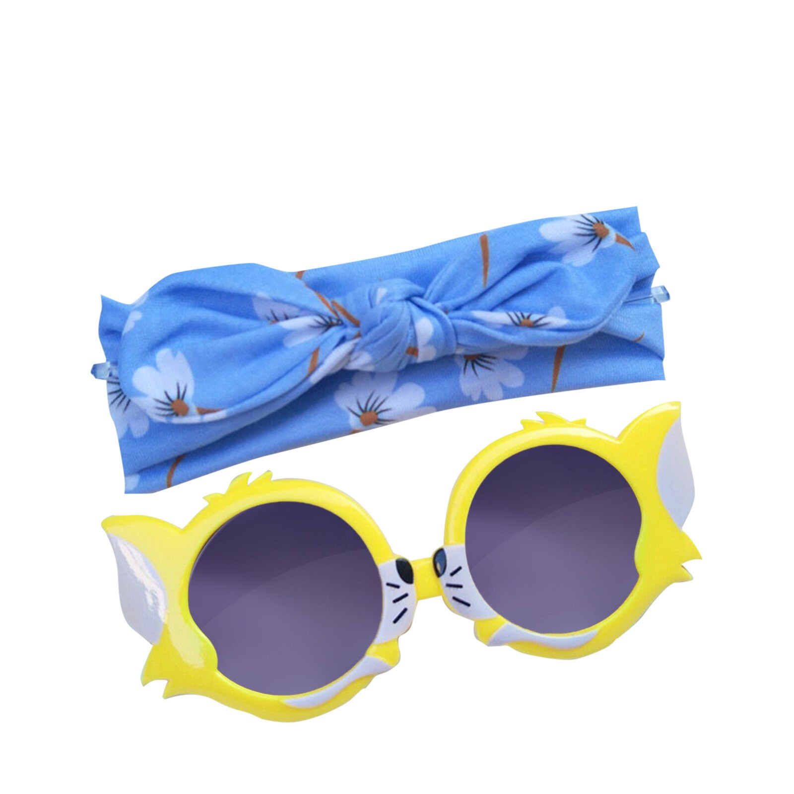 Kinderen Zonnebril Baby 'S Beach Zonnebril Cartoon Leuke Kat Ultraviolet-Proof Gemak Bril Lenzenvloeistof Kids Accessoires