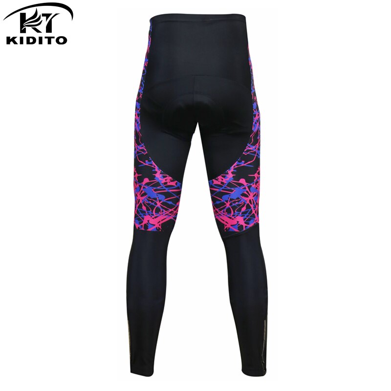 Kiditokt heren winter 3d gel gevoerde fietsbroek schokbestendig mountainbike fietsbroek mtb fietsbroek
