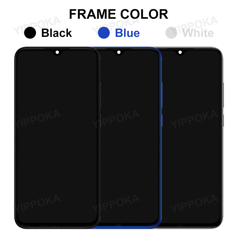 AMOLED LCD para Xiaomi Redmi Note 8 LCD M1908C3JG pantalla táctil digitalizador montaje para Redmi Note 8 LCD M1908C3JH pantalla
