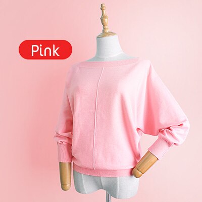 Women Pink Black Ballet Sweaters Warm Dance Top Boat Neck Batwing Sleeve Dance Leotards Coat For Adults: Pink
