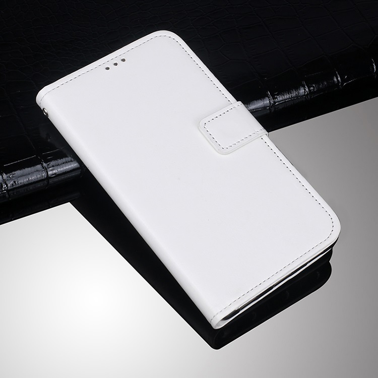 Voor OPPO Realme 5 Pro Case OPPO Realme 5 Case Flip Leather Wallet Cover Phone Case Voor OPPO Realme Q cover Cases Siliconen Fundas: For Realme Q / White