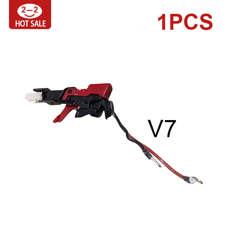 Origineel Voor Dyson V7 V8 Stofzuiger Schakelaar Montage Stofzuiger Onderdelen Vervang Accessoires: Donkergrijs