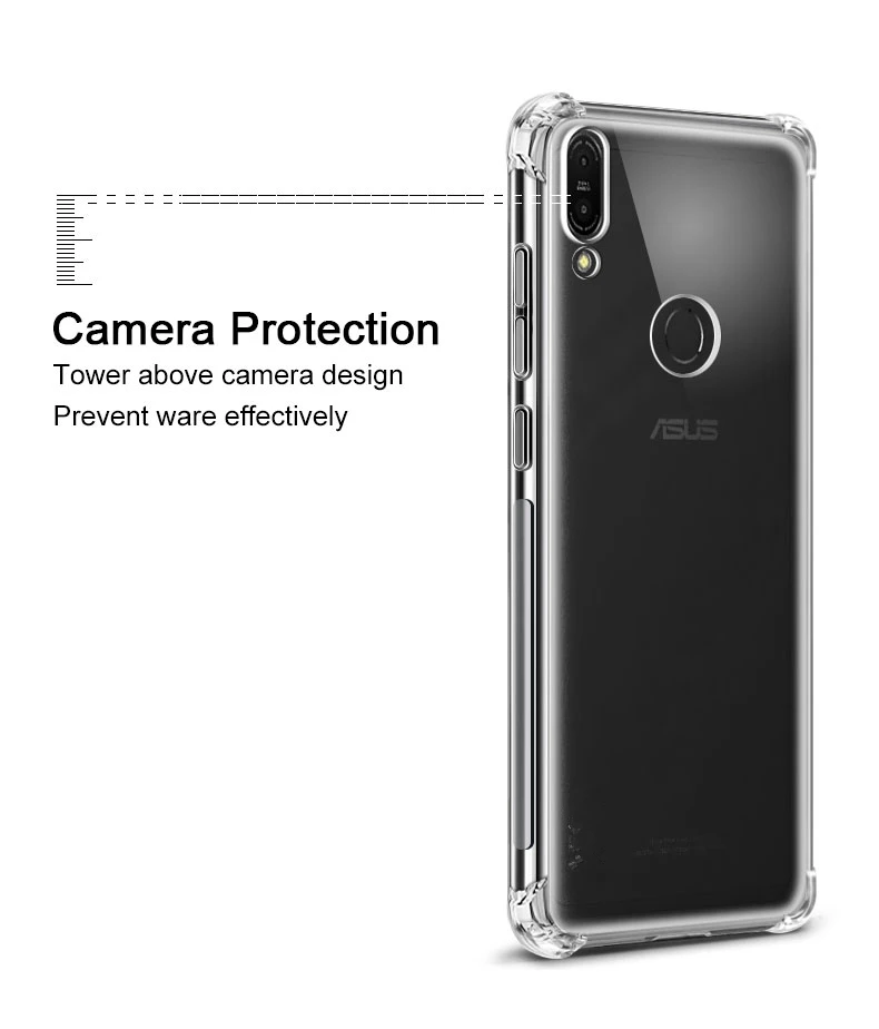 Airbag Shockproof Case ASUS Zenfone 8 Flip 7 Pro 6Z ZS630KL ROG Phone 5 3 2 ZS661KS ZS660KL ZB631KL ZB633KL ZB602KL TPU Case