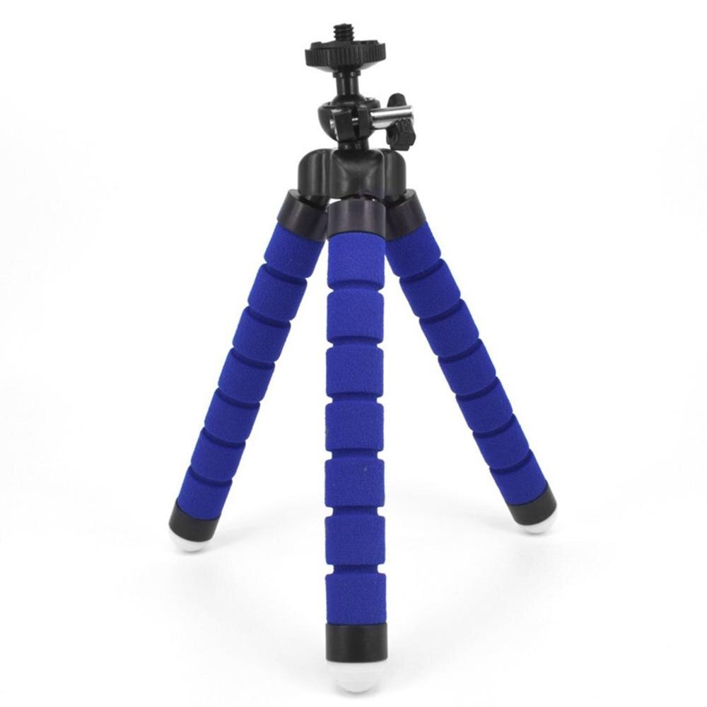 Mini Statief Voor Telefoon Statief Monopod Selfie Remote Stick Voor Mobiele Telefoon Houder Bluetooth Statief Voor Iphone Smartphone Statieven: Blauw