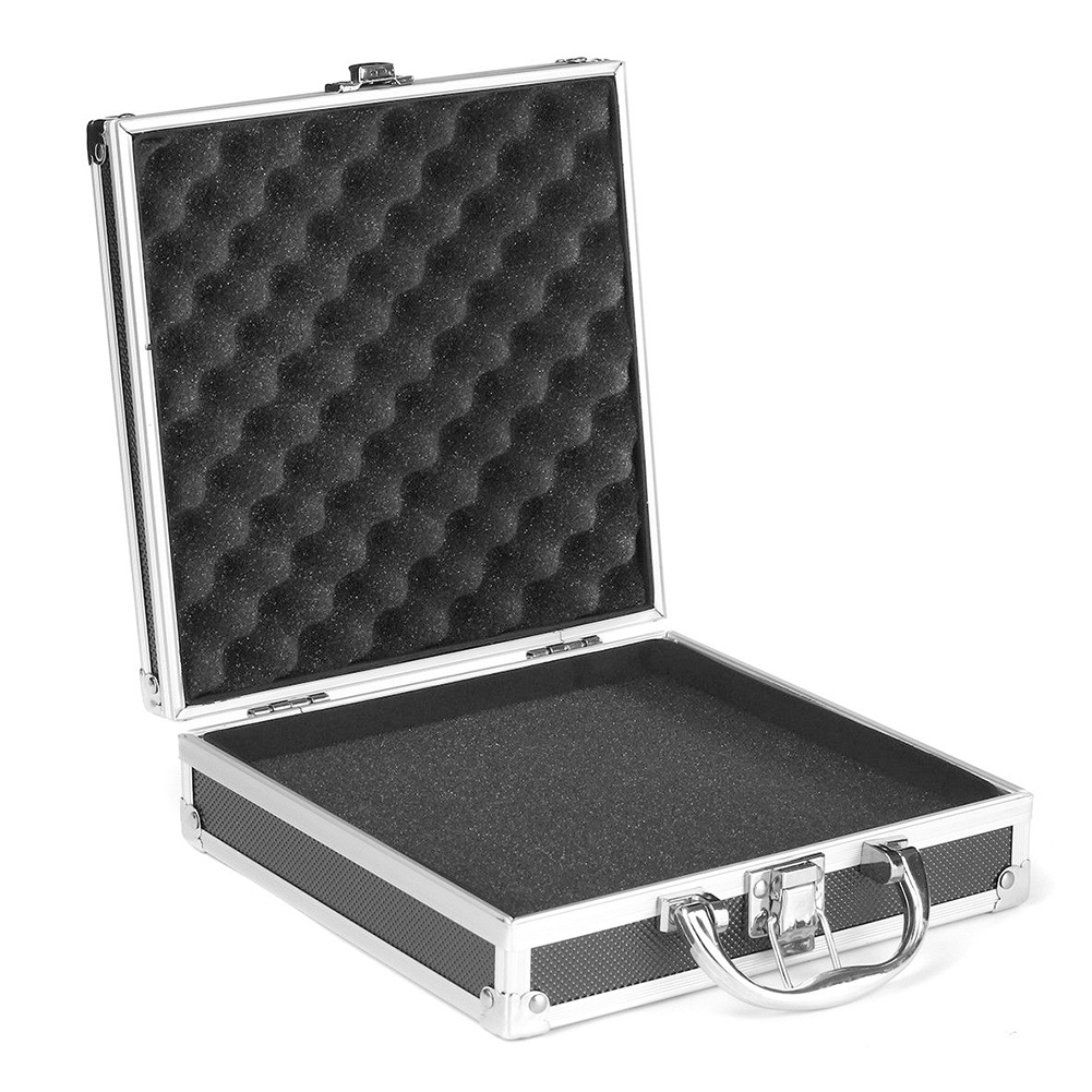 Alloy Toolbox Storage Case Tool Box Aluminium Portable Tool Case Travel Luggage Organizer Case Safety Box