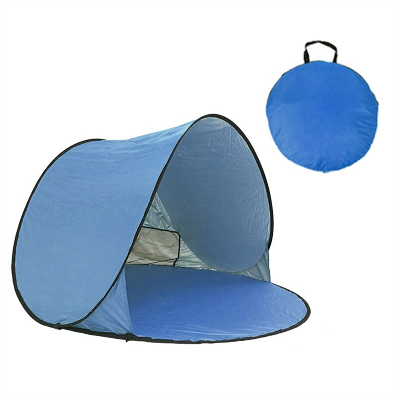 POP UP Family UV Beach Tent Instant Sun Shade Tent Anti UV Portable Automatic Kids Playing Sun Shelter Camping Fishing Hiking: 4