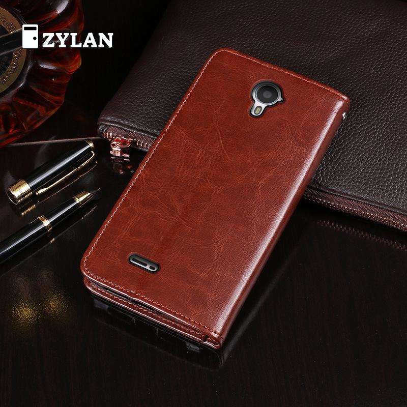 ZYLAN For Coque Micromax Q415 Case Wallet Flip Leather Back Skin Capa For Micromax Canvas Pace 4g Q415 Q 415 Cover Fundas &