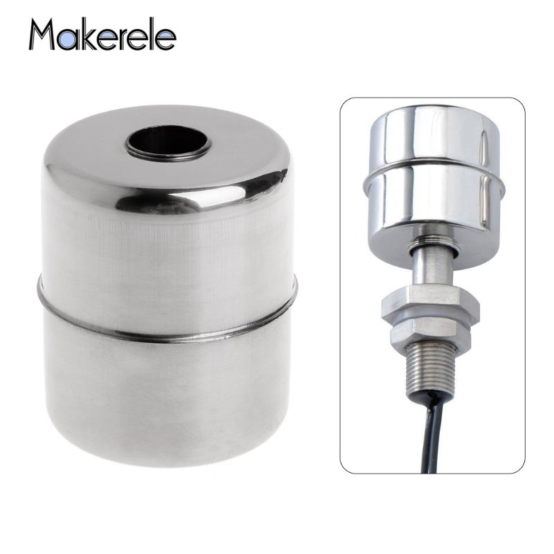 Rustfrit stål magnetisk flydende flydende niveau switch kugle flydende kugle tilbehør vand flow sensor flyde kugle switch